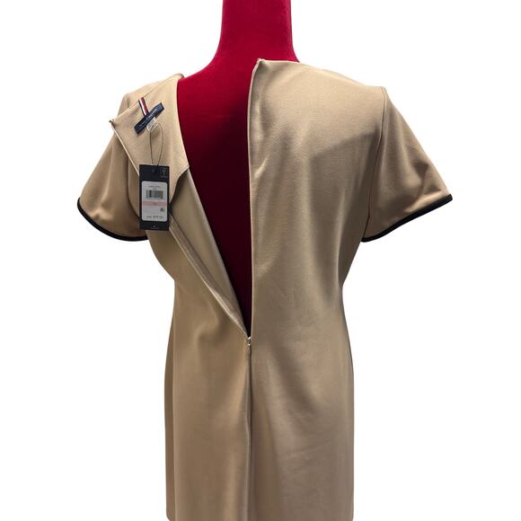 Tommy Hilfiger dresses, scuba crepe trim high neck dress size 10 packets new - Picture 5 of 8